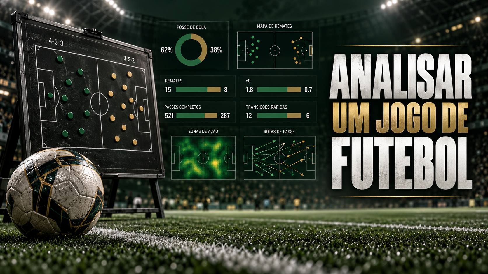 Como analisar um jogo de futebol