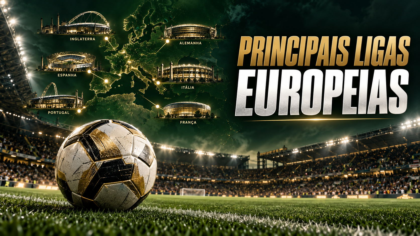 Principais ligas europeias de futebol