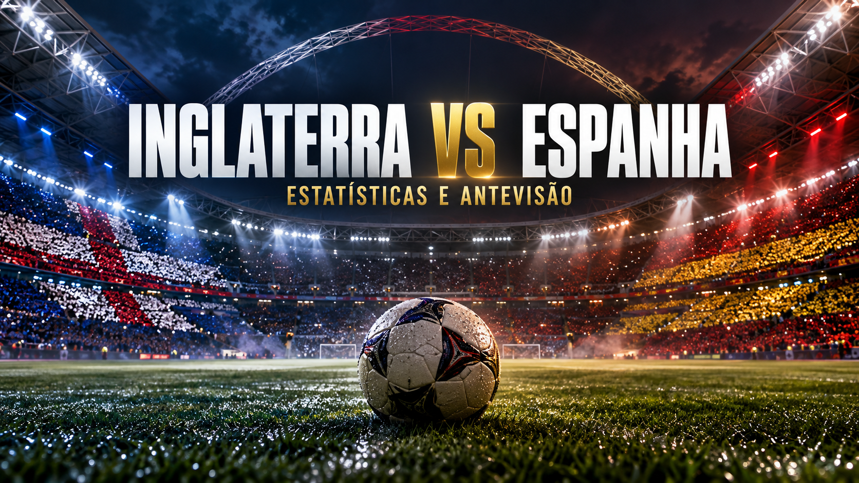 Inglaterra vs Espanha: estatísticas, histórico e antevisão