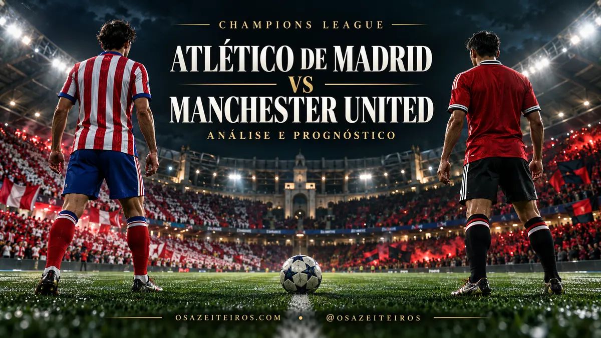 Atlético Madrid vs Manchester United – análise e prognóstico