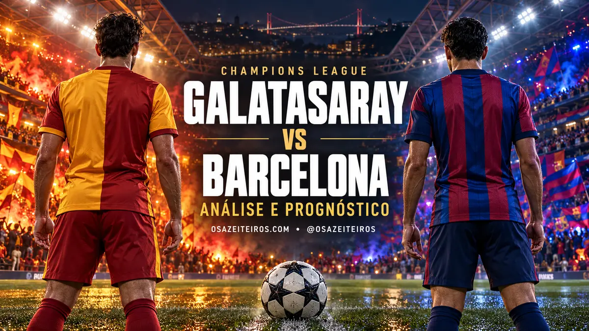 Galatasaray vs Barcelona prognóstico e estatísticas da Champions League