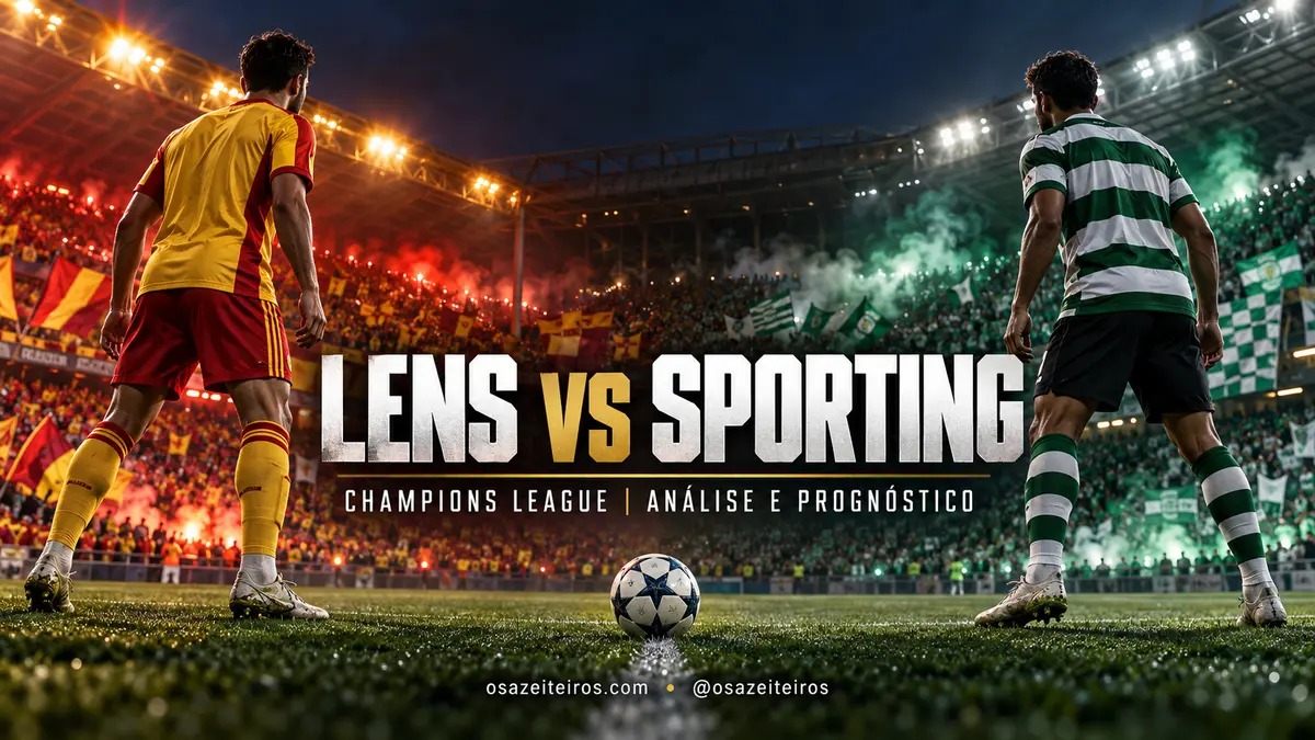 Lens vs Sporting prognóstico e estatísticas da Champions League